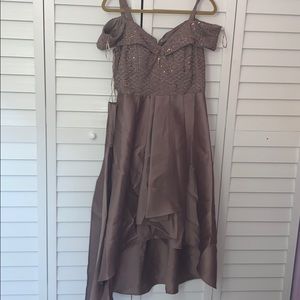 R&M Richards Mocha Dress (WORN ONCE)